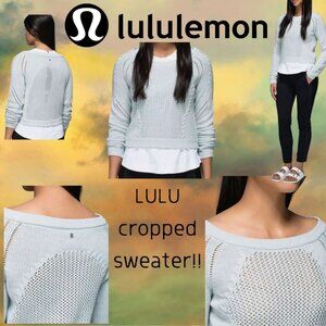 Lululemon Be Present Pullover sweater, unknown size but guessing women's Large